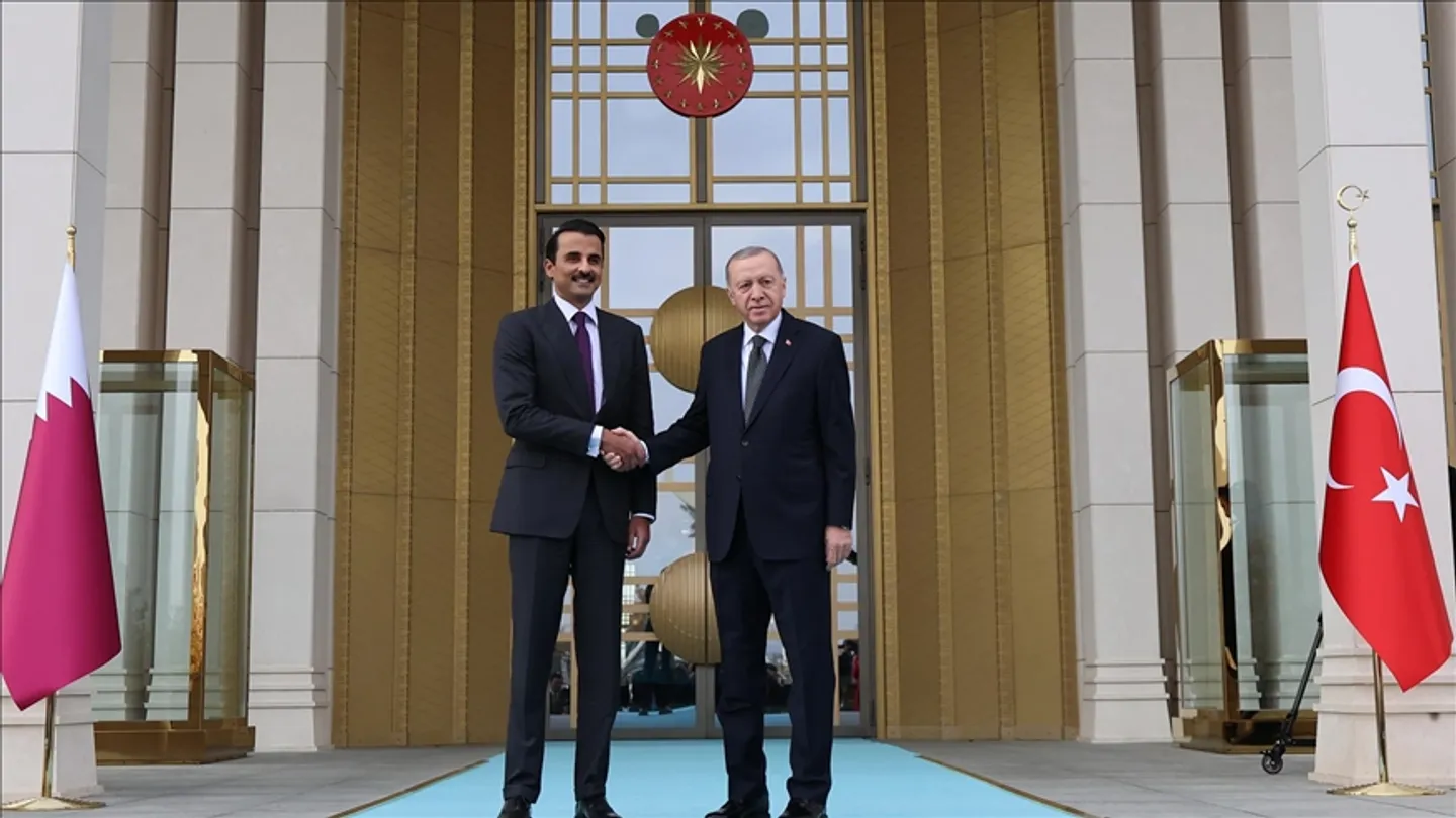 Ärdoğan Katar ämiren qabul itte